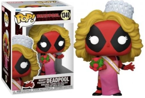 Funko Pop Marvel 1340 - Deadpool (Beauty Pageant) - #1340-Marvel Deadpool-1