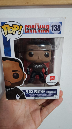 Funko Pop Marvel 138 - Black Panther Marvel #138 - Produto Original