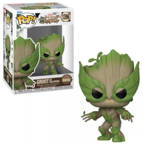 Funko Pop Marvel 1396 - Groot Como Wolverine - Marvel  #1396