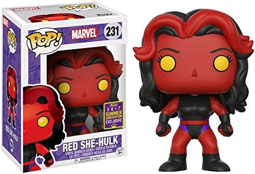 Funko Pop Marvel 231 - Red She Hulk Marvel #231 - Produto Original