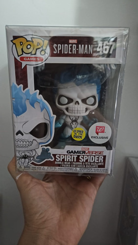 Funko Pop Marvel 467 -Spirit Spider ( Glow ) Marvel #467 - Produto Original