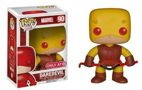 Funko Pop Marvel 90 - Daredevil ( amarelo ) Marvel #90 - Produto Original