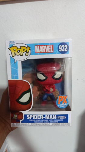 Funko Pop Marvel 932 - Spider Man Japanese Marvel #932 - Produto Original