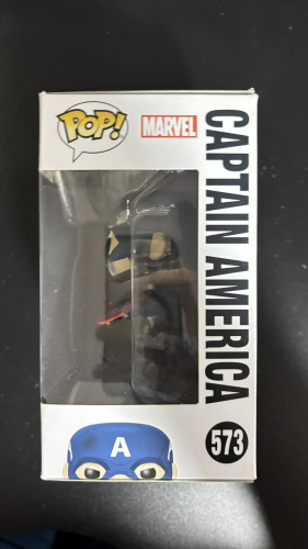 Funko Pop Marvel Avengers Endgame - Captain America (with Mjolnir) 573 - Marvel - #572