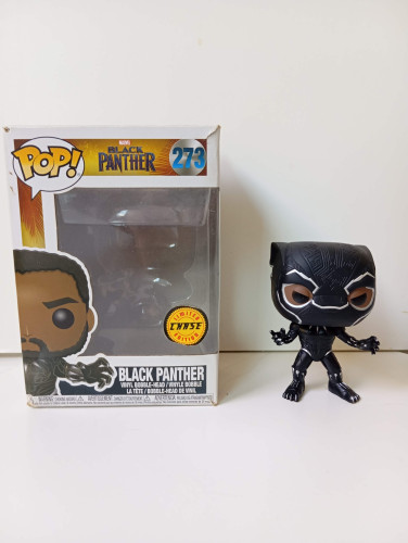 Funko Pop Marvel Black Panther - Chase-Marvel Studios-273