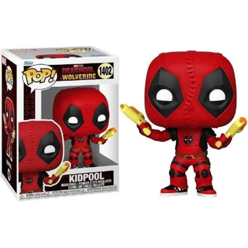 Funko Pop Marvel Deadpool e Wolverine Kidpool 1402-Marvel-1402
