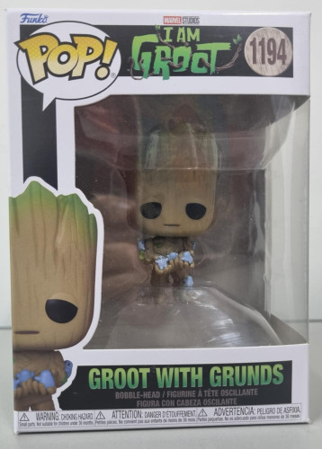 Funko Pop Marvel Groot with Grunds - Marvel - #1194