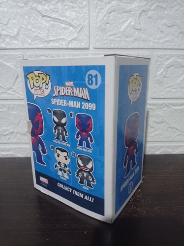 Funko Pop Marvel Homem Aranha - Spider Man 2099 Exclusivo Walgreens - SPIDER MAN - #81