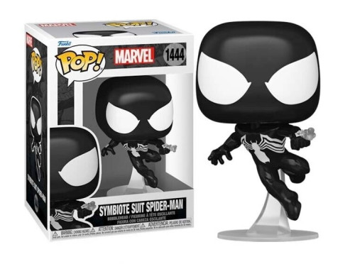 Funko Pop Marvel Homem Aranha Peter Parker Symbiote Suit Spider Man 1444-Marvel-1444