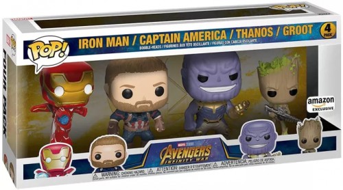 Funko Pop Marvel Infinity War 4 Pack 58563 - Infinity War - #58563