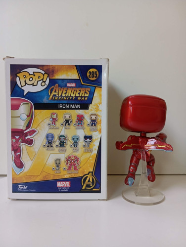 Funko Pop Marvel Iron Man - Avengers Infinit War - Marvel Studios - #285