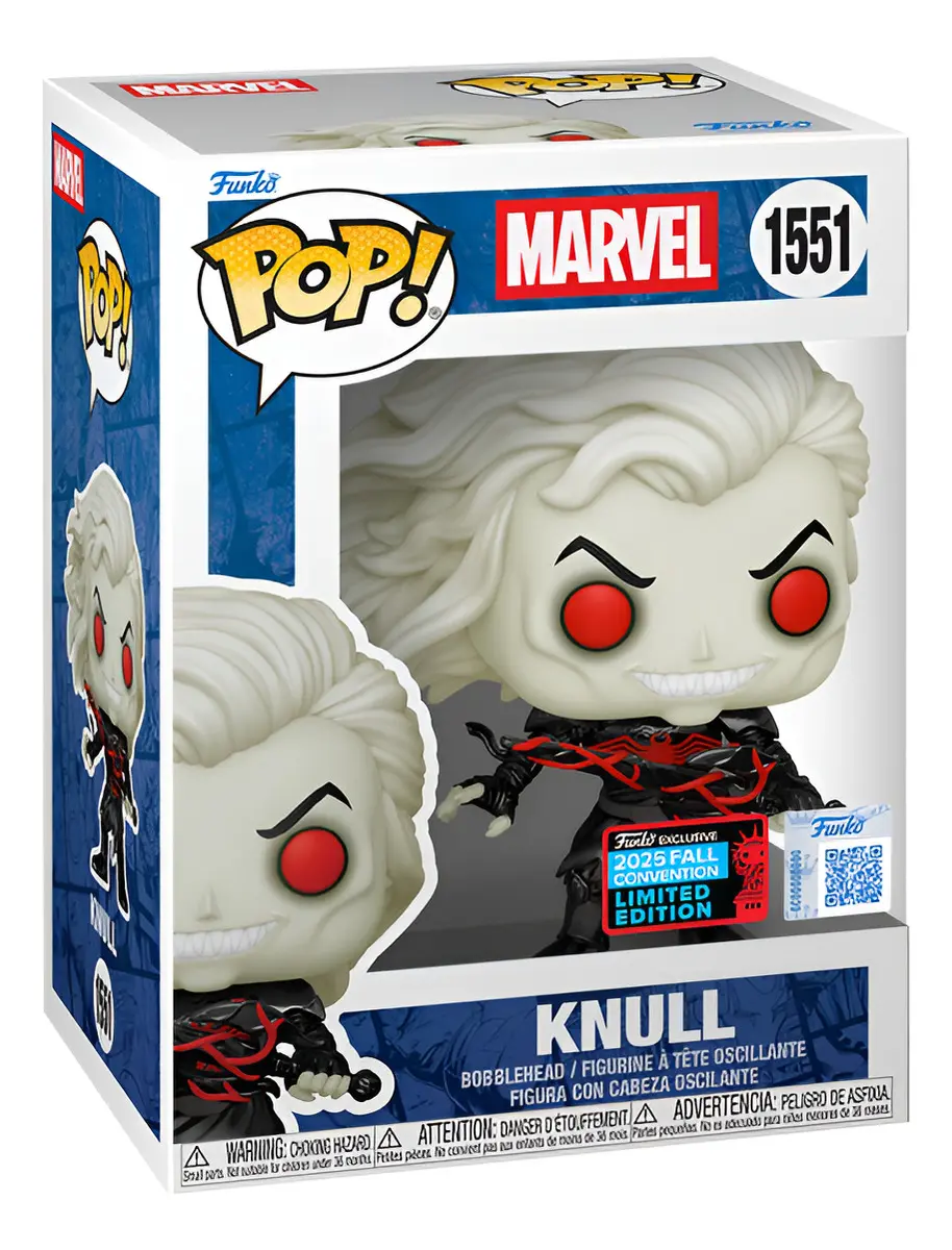 Funko Pop Marvel Knull 1551 Nycc 2025 Marvel Vs. Capcom: Infinite #2026 - Produto Original