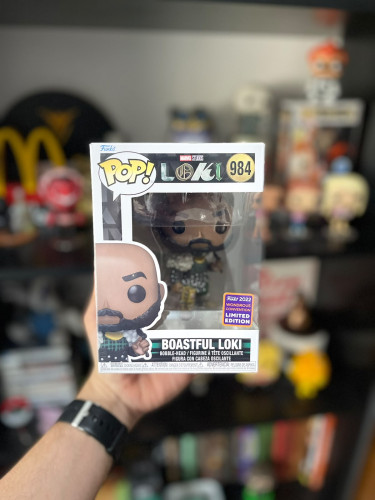 Funko Pop Marvel Loki - Boastful Loki - WONDROUS CONVENTION 2022-Marvel - Loki-984
