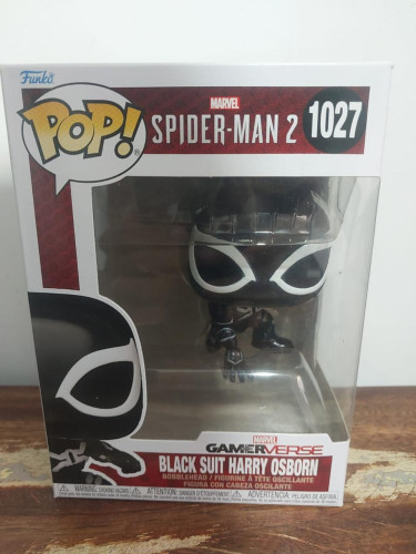 Action Figures Funko Pop Marvel Spider Man 2 Black Suit 1027 - Marvel Studios - #