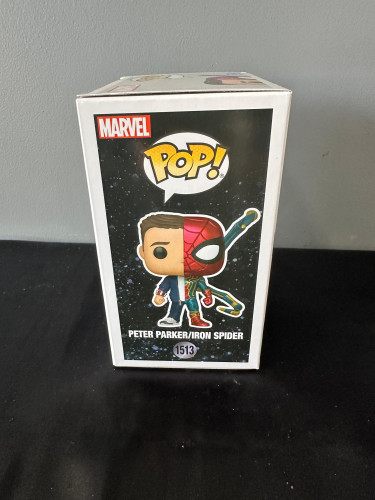 Action Figures Funko Pop Marvel Splits Homem Aranha Peter 1513 - Homem Aranha - #