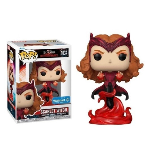 Funko Pop Marvel Wanda Feiticeira Escarlate Scarlet Witch 1034 Walmart-Marvel-1034