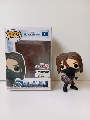 Funko Pop Marvel Winter Soldier - Captain America The Winter Soldier - Amazon-Marvel Studios-838