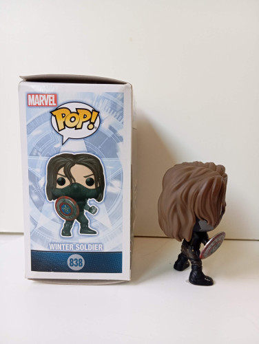 Funko Pop Marvel Winter Soldier - Captain America The Winter Soldier - Amazon - Marvel Studios - #838