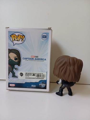 Funko Pop Marvel Winter Soldier - Captain America The Winter Soldier - Amazon - Marvel Studios - #838