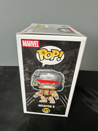 Action Figures Funko Pop Marvel Wolverine Weapon X 1373 Detalhe - Marvel Studios - #