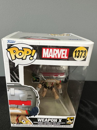 Action Figures Funko Pop Marvel Wolverine Weapon X 1373 Detalhe - Marvel Studios - #