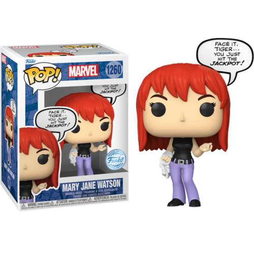 Funko Pop Mary Jane Watson Exclusive-Marvel Spider-Man-1260