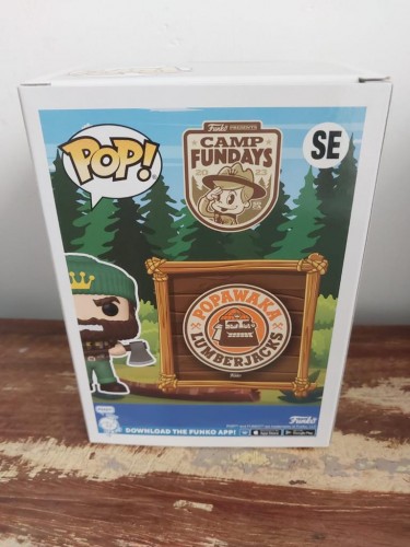 Funko Pop Mascot Popawaka Lumberjacks Sdcc Camp Fundays Se - Funamuck Bears Mascot - #1