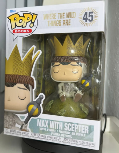 Funko Pop Max With Scepter Books #45 - Produto Original