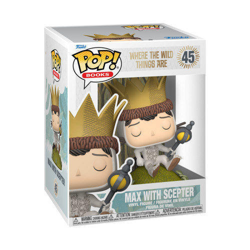 Funko Pop Max with Scepter Premuim Where The Wild Things Are #45 - Produto Original