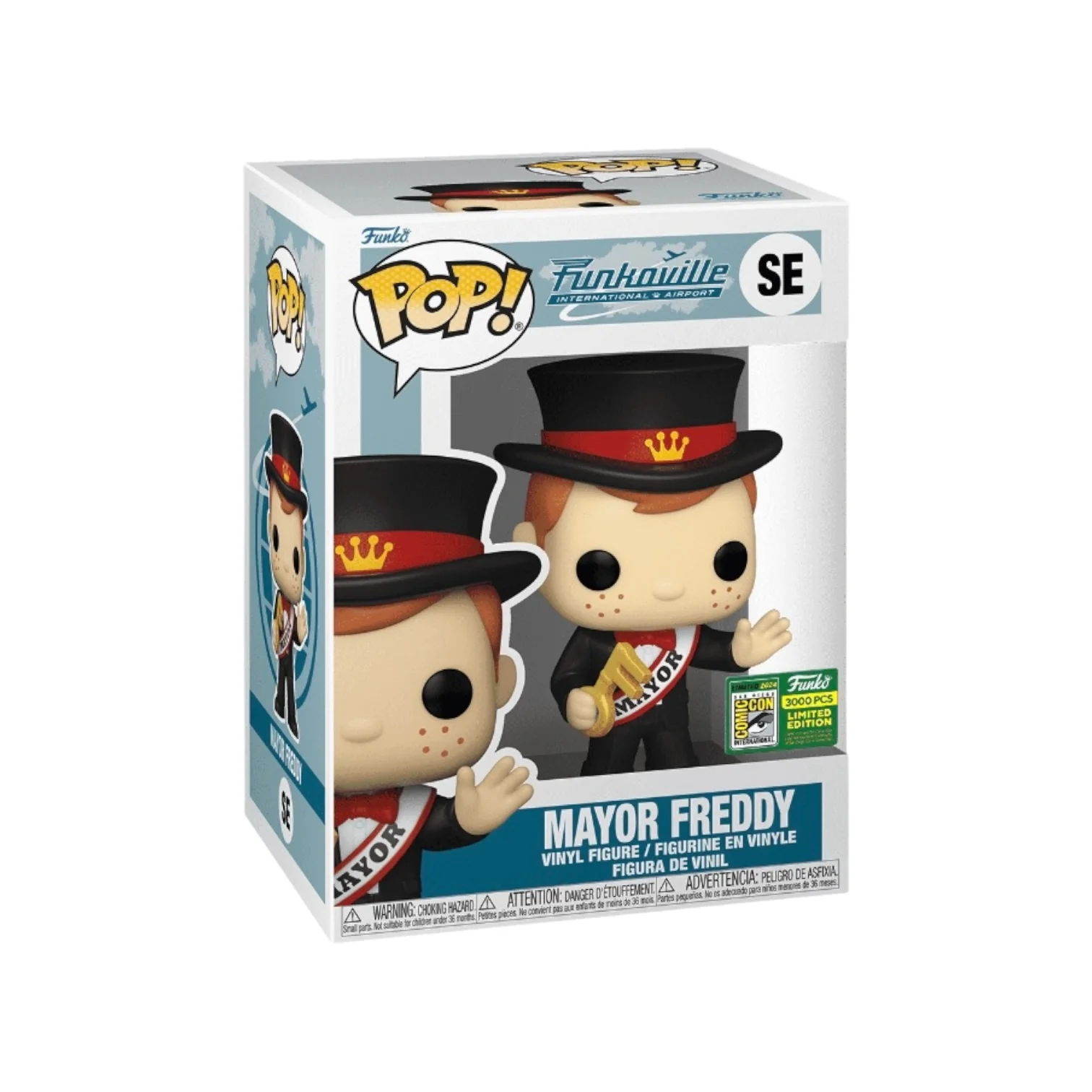 Funko Pop Mayor Freddy 3000 Pcs-Funkoville-1