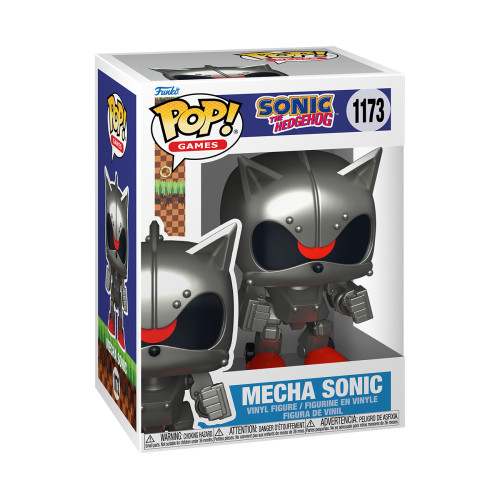 Funko Pop Mecha Sonic Sonic The Hedgehog #1173 - Produto Original
