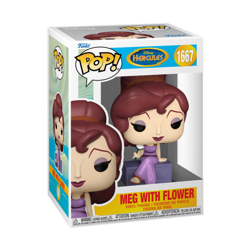 Funko Pop Meg with Flower Disney Hercules #1667 - Produto Original