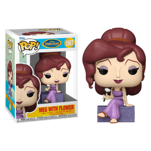 Funko Pop Meg With Flower - Disney Hercules - #1667 FUNKO POP #1667 - Produto Original