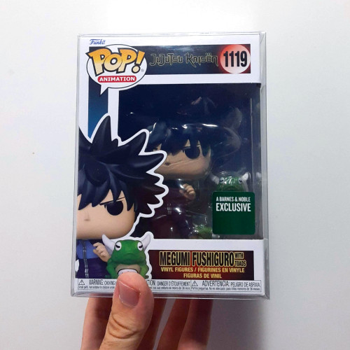 Funko Pop Megumi Fushiguro (with Winged Toads) Barnes & Noble-Jujutsu Kaisen-1119