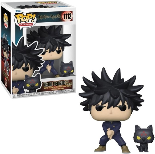 Funko Pop Megumi Fushiguro With Divine Dog-Jujutsu Kaisen-1112