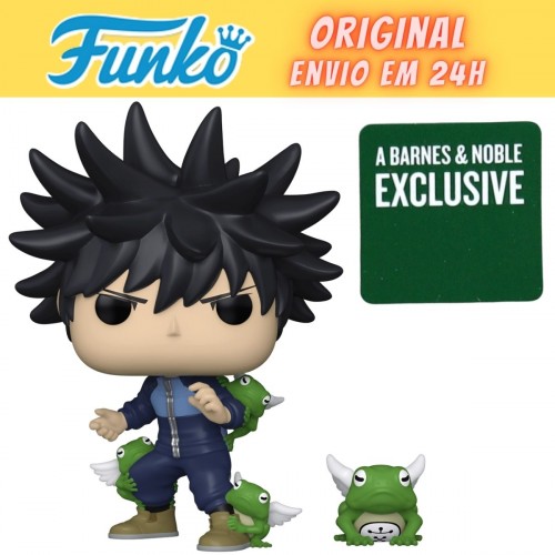 Funko Pop Megumi Fushiguro With Toads - Exclusivo Barnes & Noble - Jujutsu Kaisen - #1119