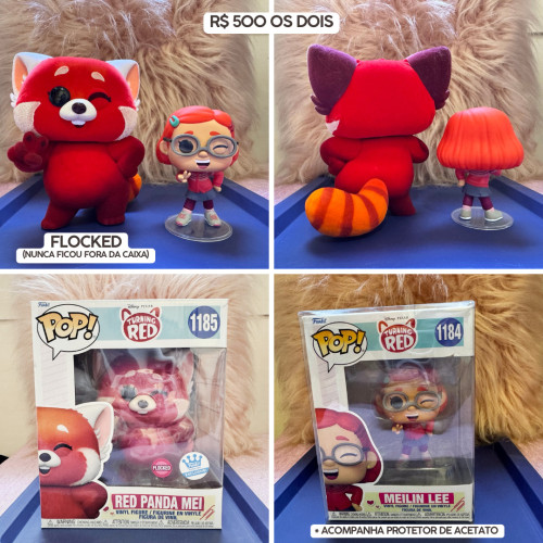  Disney Pixar Turning Red #1184 - Produto Original