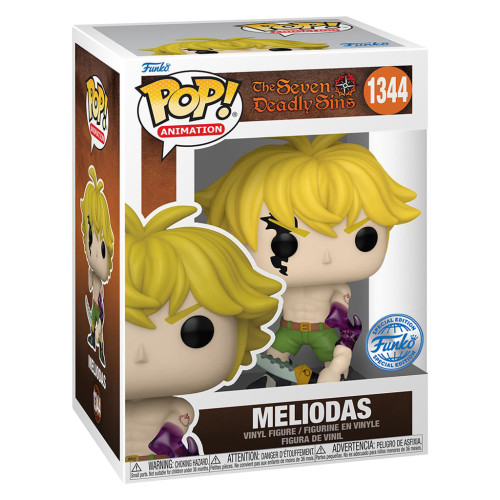 Funko Pop Meliodas Mode Demon - Special Edition - The Seven Deadly Sins - #1344