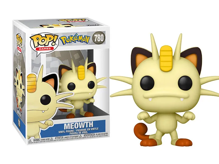 Funko Pop Meowth Pokemon #780 - Produto Original