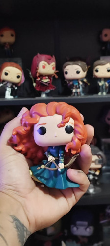 Funko Pop Merida - Princesas Disney (COM CAIXA) Princesas - Disney #324 - Produto Original