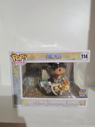 Funko Pop Luffy With Thousand Sunny One Piece #114 - Produto Original