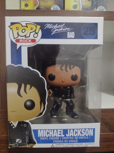 Funko Pop Michael Jackson - Bad Michael Jackson #25 - Produto Original