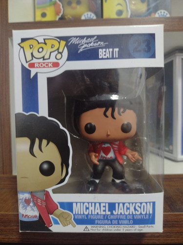 Funko Pop Michael Jackson - Beat It Michael Jackson #23 - Produto Original