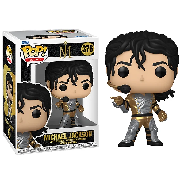 Funko Pop Michael Jackson ( History Tour ) Rocks #376 - Produto Original