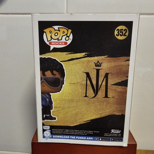 Funko Pop Michael Jackson (diamond Collection) - POP Rocks - #352