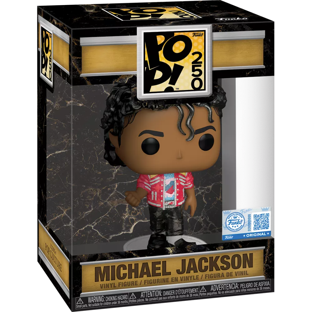 Funko Pop Michael Jackson Diamond Exclusive Pop 250 Celebration #00 - Produto Original