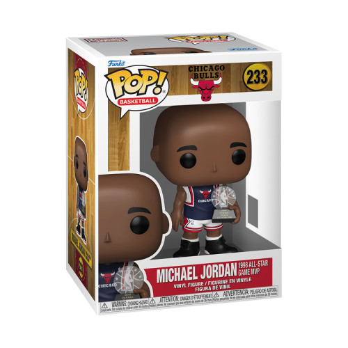 Funko Pop Michael Joradan 1998 All-Star Game MVP NBA Chicago Bulls #233 - Produto Original