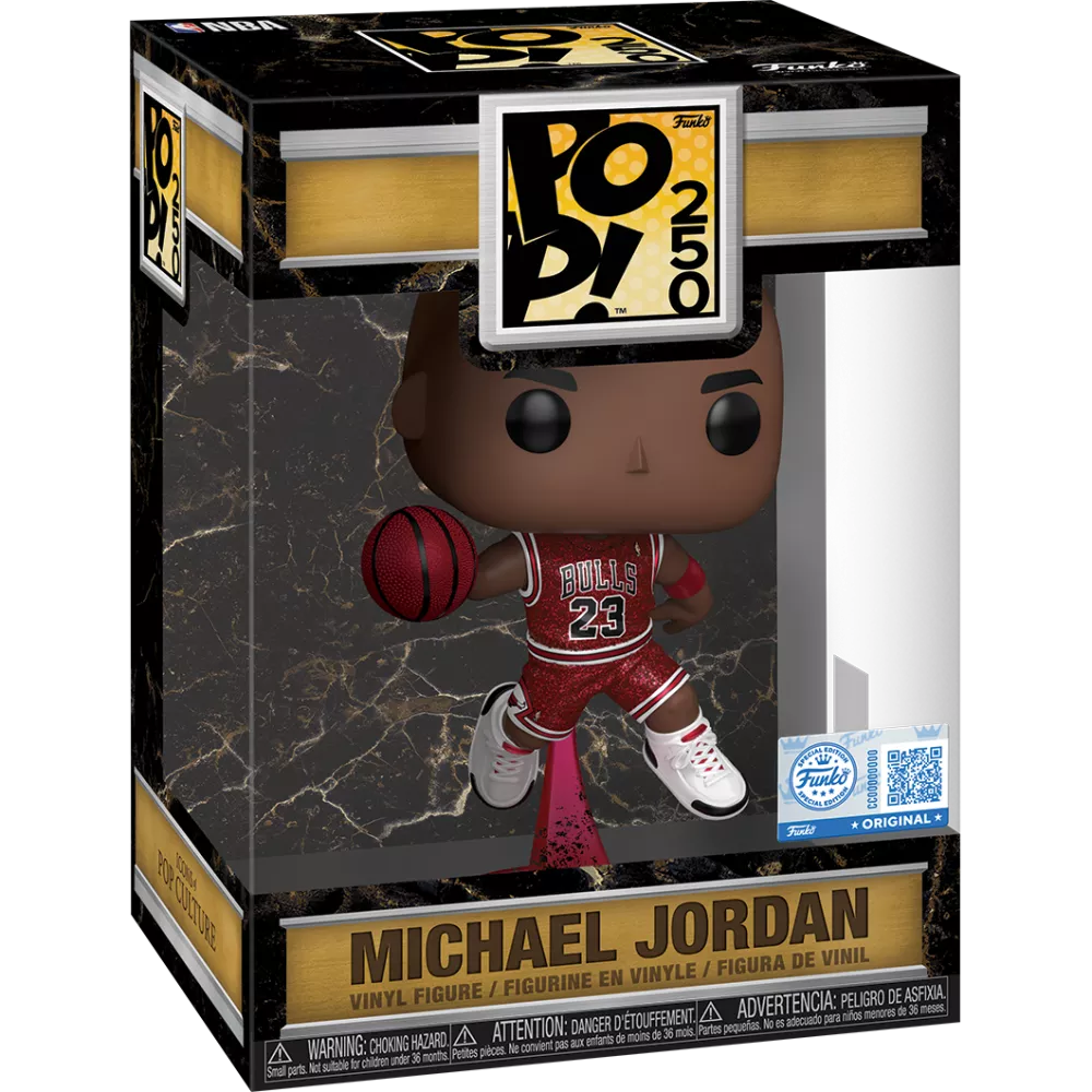 Funko Pop Michael Jordan Diamond Exclusive Pop 250 Celebration #00 - Produto Original