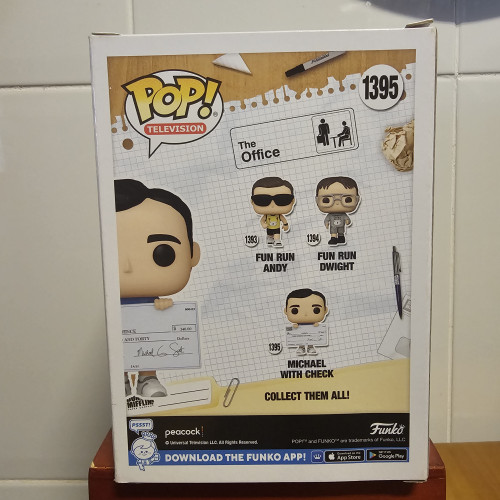 Funko Pop Michael With Check - The Office - #1395