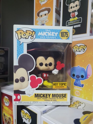 Funko Pop Mickey Mouse - Hot Topic - Mickey And Friends - #1075